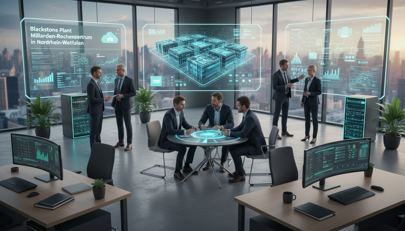 Blackstone plant Milliarden - Rechenzentrum Nordrhein-Westfalen