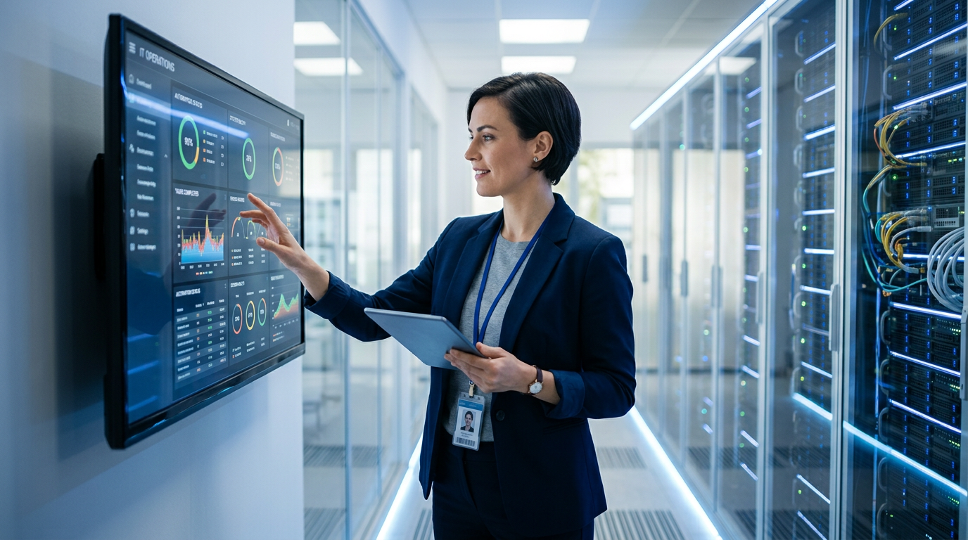 Automatisierung - Betrieb Schluss manuellem