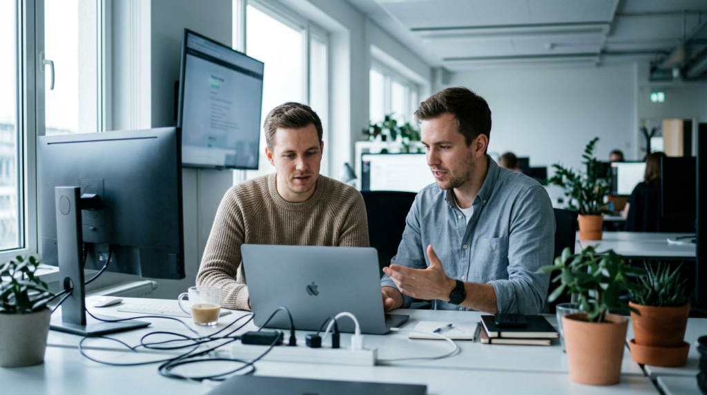 Infrastruktur Migration sicher Planungs-Grafik